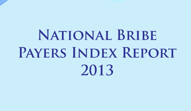 National Bribe Payers Index Report 2013