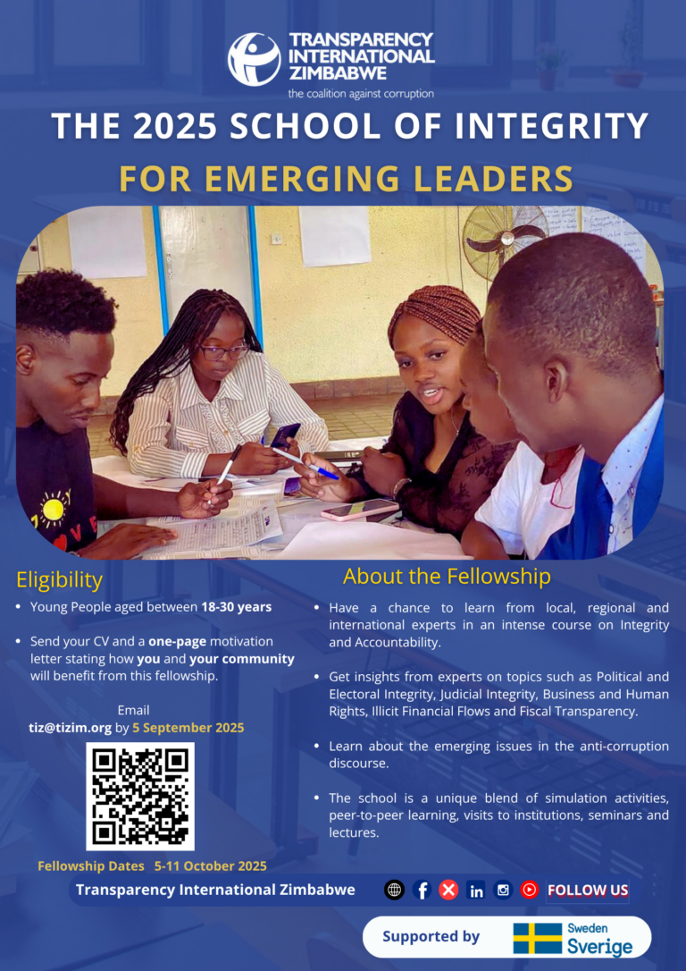 Transparency International Zimbabwe – The Coalition Against Corruption